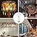 LEDERA ST64 Vintage LED Edison Bulbs Dimmable, Equivalent 60W, Warm White 2700K, Antique LED Filament Bulbs,E26 Medium Base, 600lm, 2700K Warm White, Clear Glass (6-Pack)