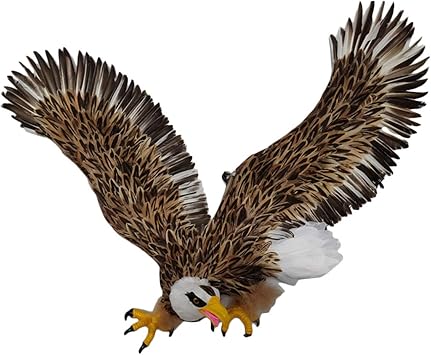 Alas Desplegadas Aguila Colgando Realista Aguila Jardin Patio