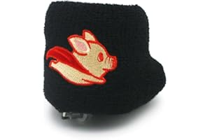 LYXMTBK Brake Fluid Reservoir Sock Cover for Motorcycle(Super Pig)