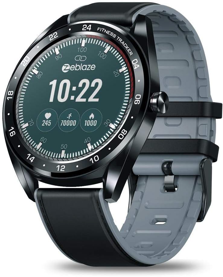 LayOPO Zeblaze NEO Smart Watch,1.3 Inch IPS Color Screen, IP67 Waterproof, Heart Rate Monitoring, Female Health Monitoring, Call Rejection, Remote Photography,Compatible with iOS, Android