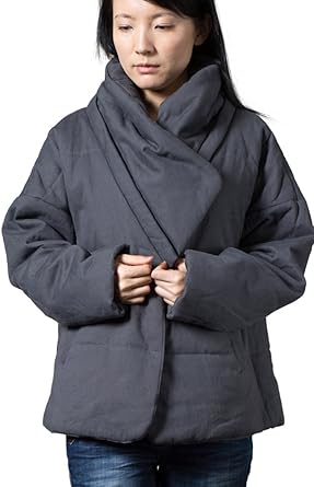 dark grey winter coat womens