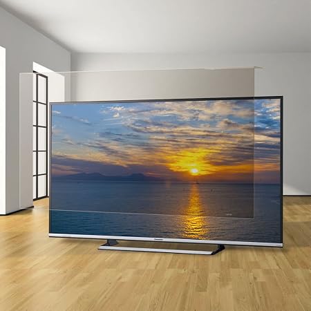 Amazon Co Jp 液晶テレビ保護パネル ブルーライトカットテレビフィルター 反射軽減タイプ 55型 家電 カメラ