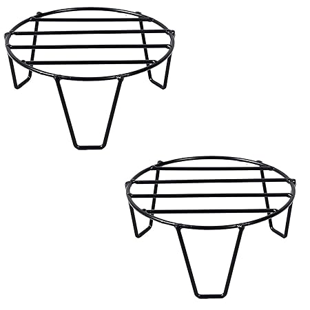 Decorscent Metal Flower Pot Stand - Set of 2 Thickness 5 mm