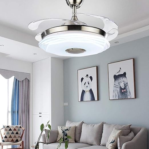 42 Modern Ceiling Fan Light With Bluetooth Music Player