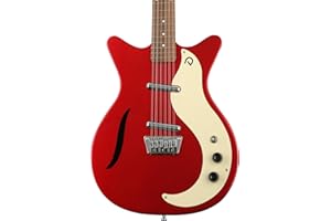 Danelectro Vintage 12 String Electric Guitar - Red Metallic