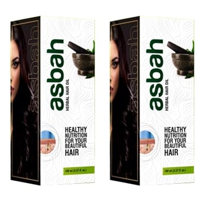 Asbah Herbal Hair Oil Pack Of 2