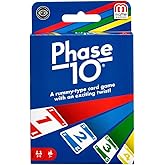 Mattel Games Phase 10 Card Game for Families, Adults and Kids, Challenging & Exciting Rummy-Style Play