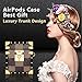 Lastma Airpods Case Trunk Luxury Designer Airpod 2 Case for Apple Air pods 1 & 2 Protective Cover with Keychain/Strap