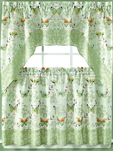 Butterfly Bliss Kitchen Curtain - Swag