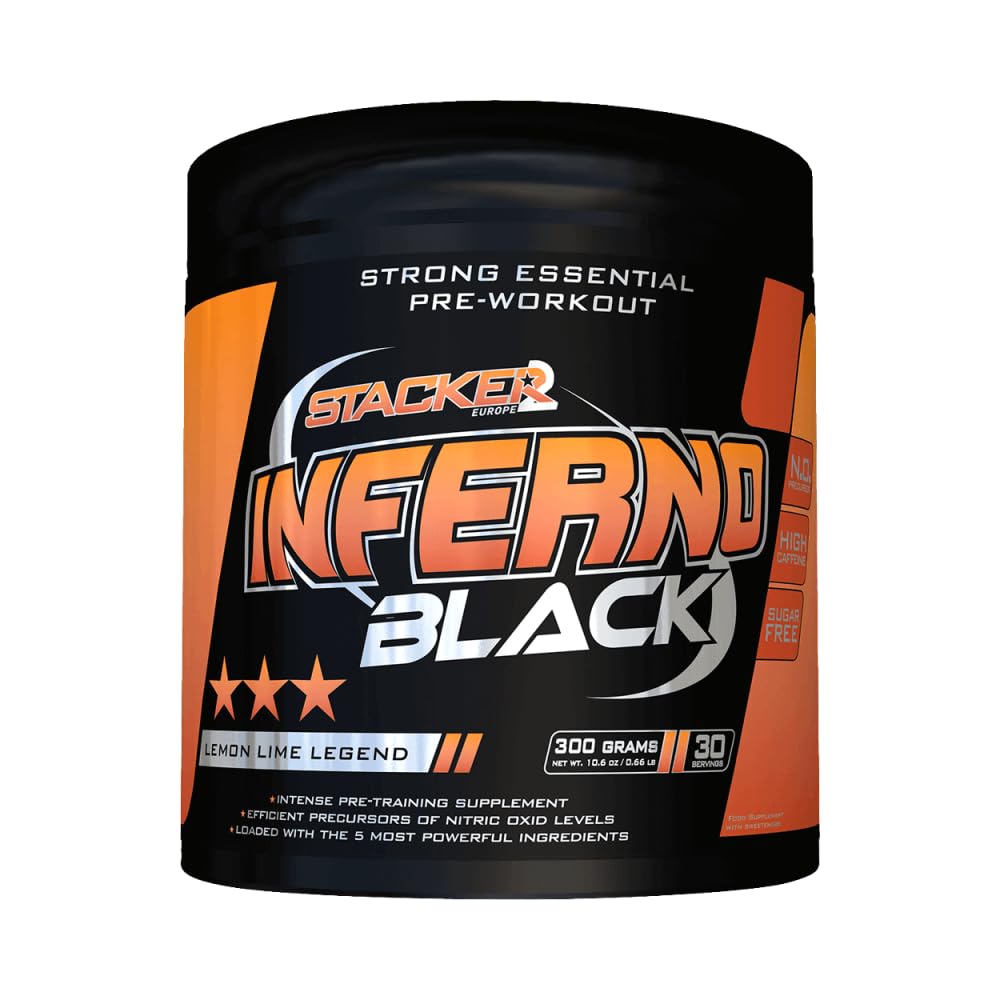 Stacker2 Inferno Black 300g Lemon Lime Legend