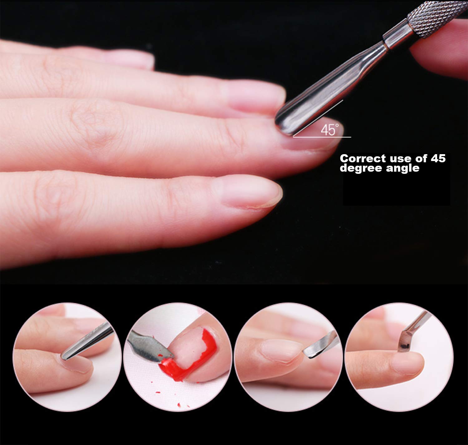 JPNK 6PCS Manicure Set Nail Clippers, Stainless Steel Pedicure Grooming Kit, Professional Home Travel Nail Tools : Beauty