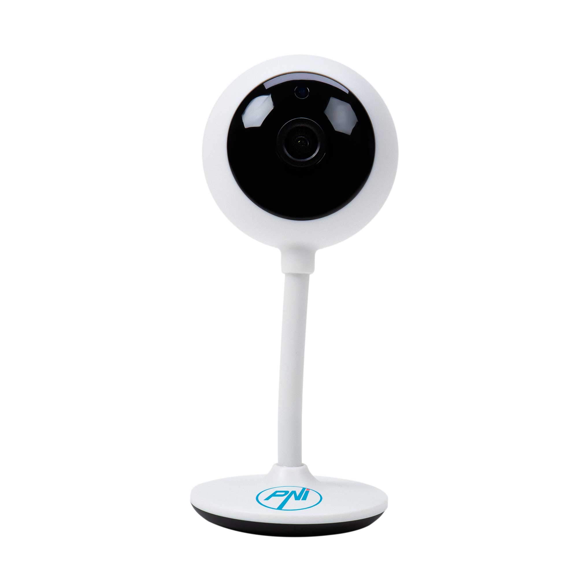 Video surveillance camera PNI IP22T with IP, 2MP 1080P, WiFi, micro SD card slot, compatible with Tuya Smart application