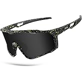 Ukoly Cycling Glasses Running Baseball Fishing Golf Sunglasses For Men Women,Sports Sunglasses HD Lens UV400coating 620