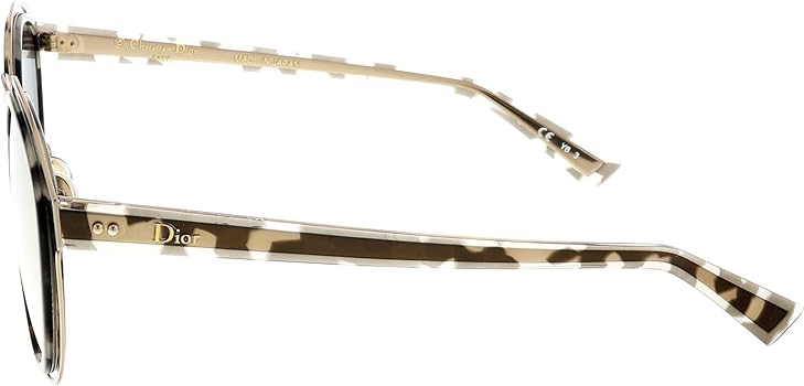 dior obscure titanium round sunglasses