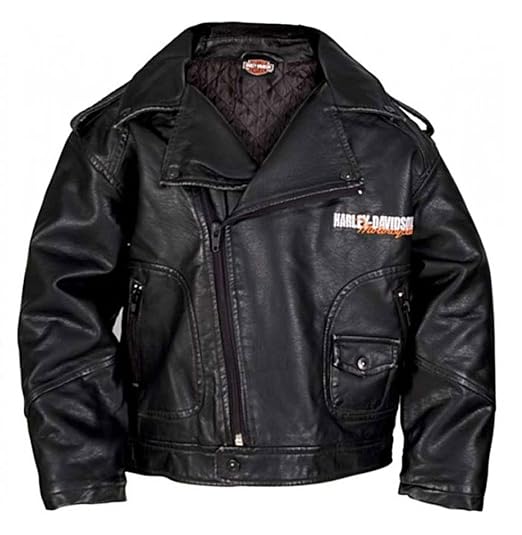 baby boy biker jacket