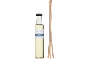 LAFCO New York Reed Diffuser Refill, Sea & Dune - 8.4 oz - Up to 4-Month Fragrance Life - Includes Natural Wood Reeds - Free of Dyes & Propellants - Made in The USA