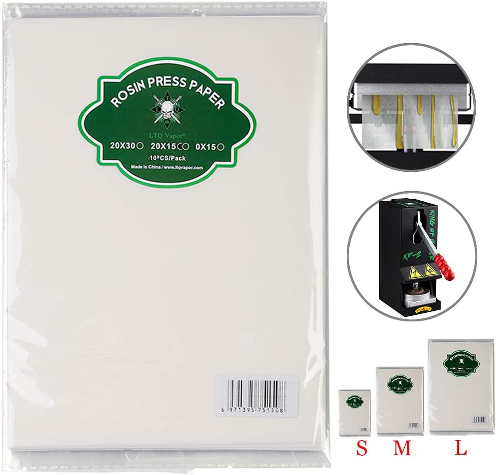 LTQ Rosin Press Replaces Parchment Paper Reusable 3 Different Sizes Available 10x15cm/15x20cm
