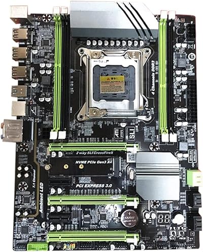 Nicfaky X79 LGA 2011 Motherboard 4 Channel Gaming M.2 E5-2670 V1 V2 SATA 3.0