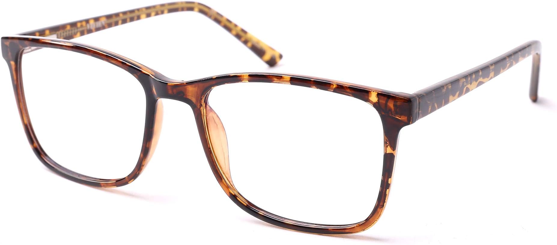 VECIEN Blue Light Blocking Computer Glasses,TR90 Durable Smooth Surface Frame,Spring Hinges for Stylish Look,Anti Eyestrain/Headache Obtain Spiritual Satisfaction (Tortoiseshell)