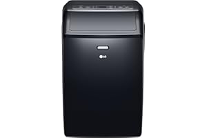 LG 10000 BTU (DOE) / (13500 ASHRAE) Portable Air Conditioners Cools 450 Sqft Easy Install & WiFi App Remote Eco-friendly, Quiet Medium & Large Room Air Conditioner AC Unit Home Black LP1023BSSM