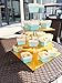 Eglaf Acrylic 4-Tier Square Gold Elegant Stacked Party Cupcake Stand, Dessert Holders Cupcake Tree - Tiered Cake Stand / Cupcake Tower (Square)