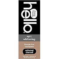 Amazon.com : Hello Naturally Whitening Fluoride Toothpaste (3 Pack