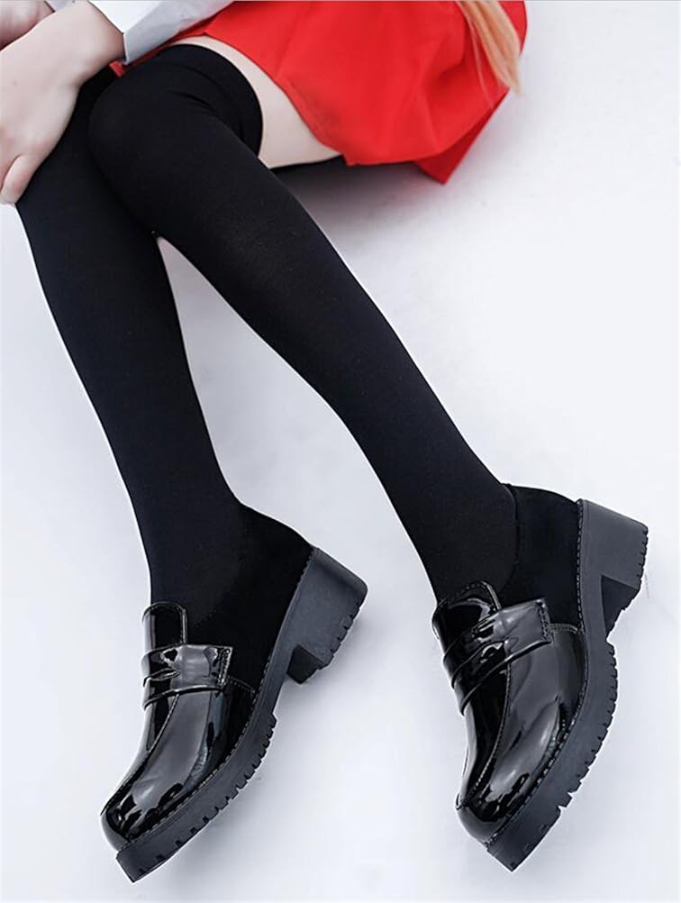 Women's Girl's Low Top Japanese Students Maid Uniform Dress Shoes Oxford Shoes: Shoes