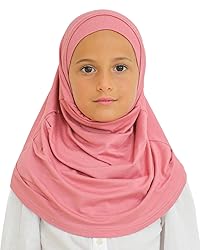 Prien Easy To Wear Hijab For Girls, Muslim Scarf