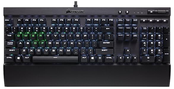 Corsair K70 RGB Rapidfire - Teclado mecánico gaming (alto rendimiento, retroiluminación multicolor RGB, interruptores Cherry MX Speed, qwerty español )...