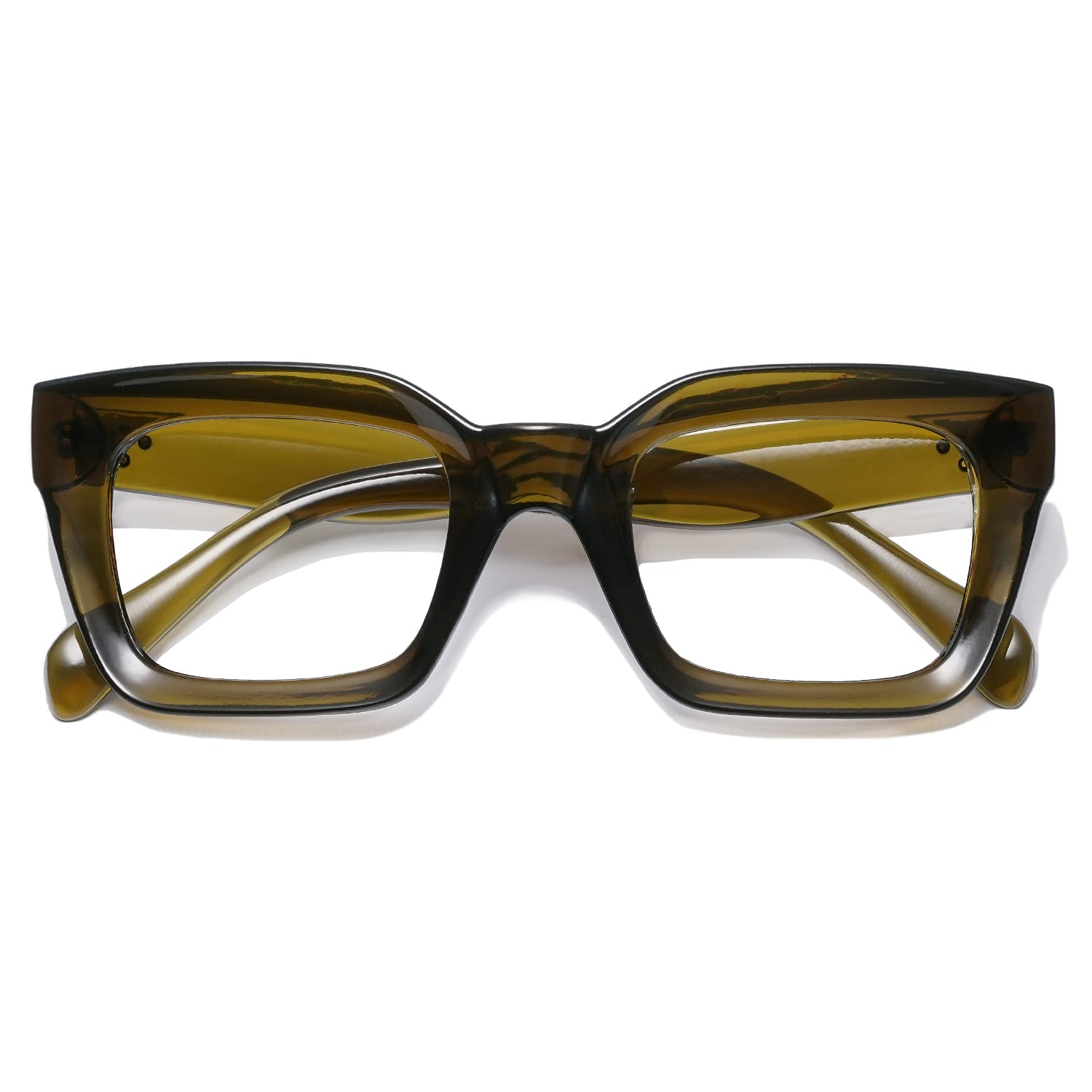 Buy AMOMOMA Oprah style Readers, Blue Light Blocking Computer Square