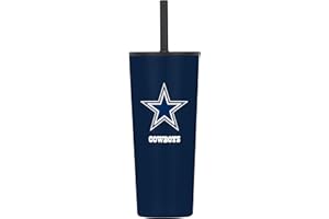 FOCO NFL Unisex-Adult NFL Team Logo Insulated 22oz Travel Tumbler