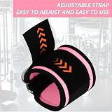 Flintronic Ankle Straps for Cable Machine Adjustable Neoprene D-Ring view 3