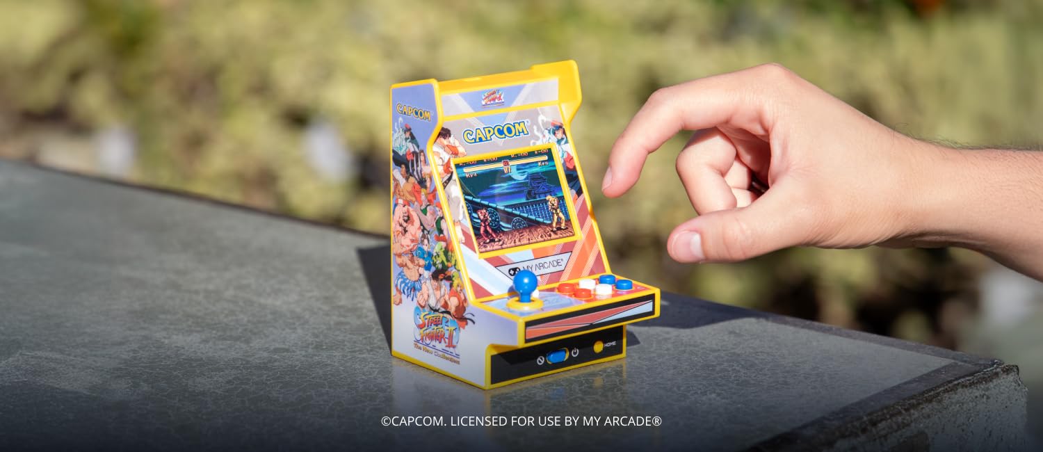 My Arcade Super Street Fighter II Nano Player Pro: 2 Games in 1, 4.8