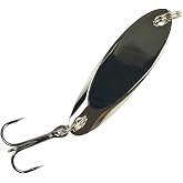 Johnson Splinter Spoon Hard Bait, 2-1/4-Inch, 75-Ounce, Chrome