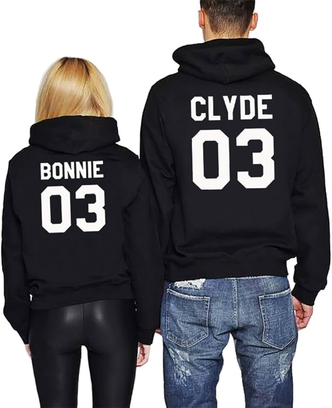 bonnie and clyde hoodie set