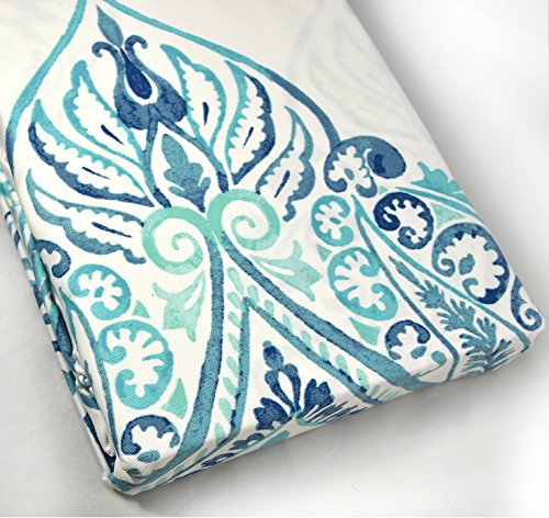 Bohemian Style Block Print Shower Curtain By Cynthia Rowley