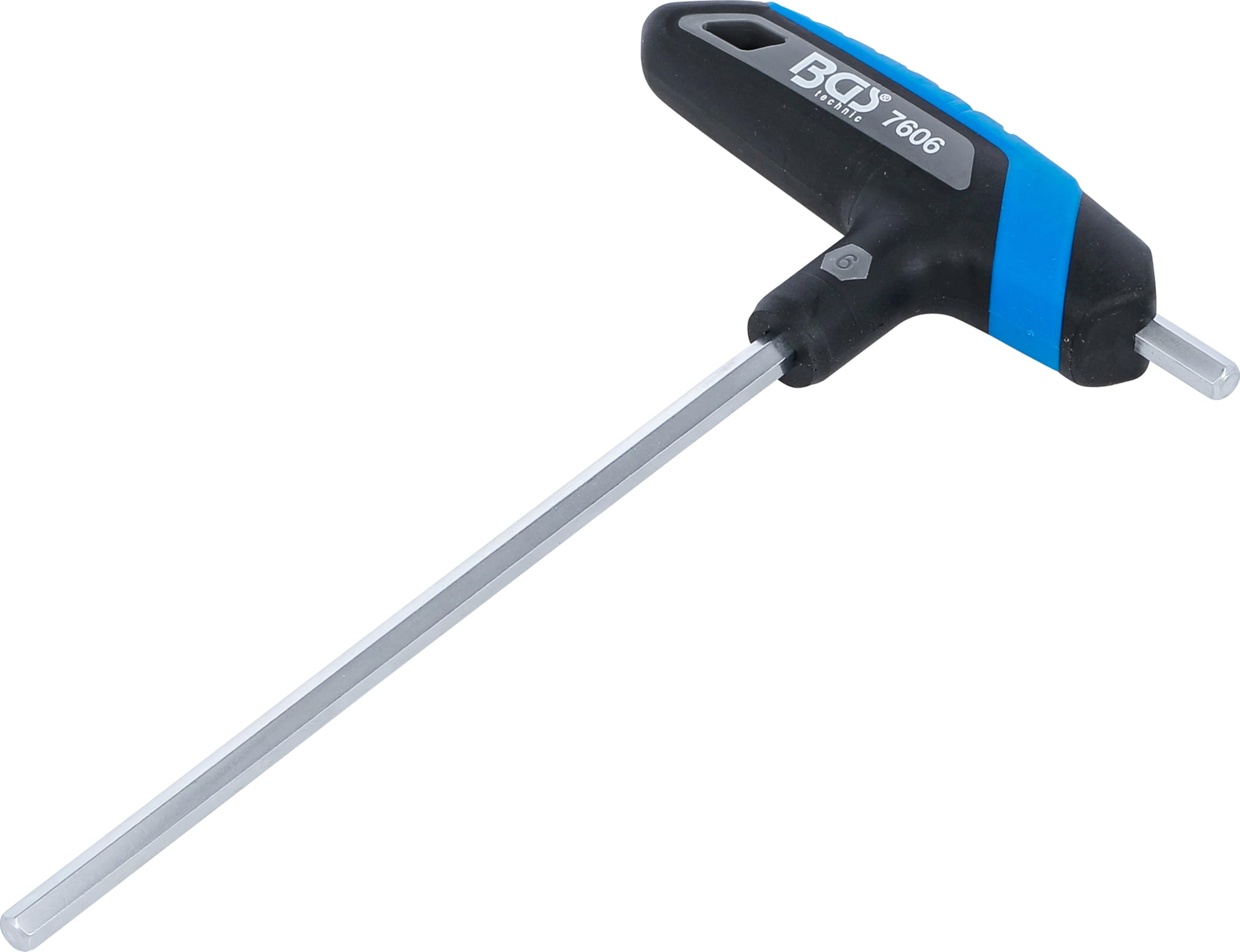 BGS 7606 | Screwdriver with T-Handle | Internal Hexagon | 6 mm