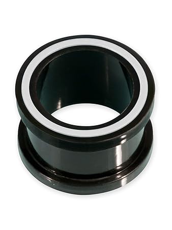 Fly Style Flesh-Tunnel Silikon Hollow Eye in 8 Farben