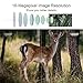 THZY Trail Camera, Waterproof 16MP 1080P HD Game Hunting Camera with Sound 120° Wide Angle Lens 0.5s Trigger Speed 38 Pcs 940nm IR LEDs No Glow Black Infrared Night Version up to 20M/65FT for Hunting
