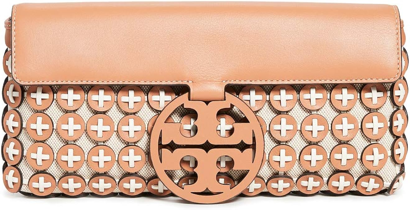 Tory burch tan clutch Clearance