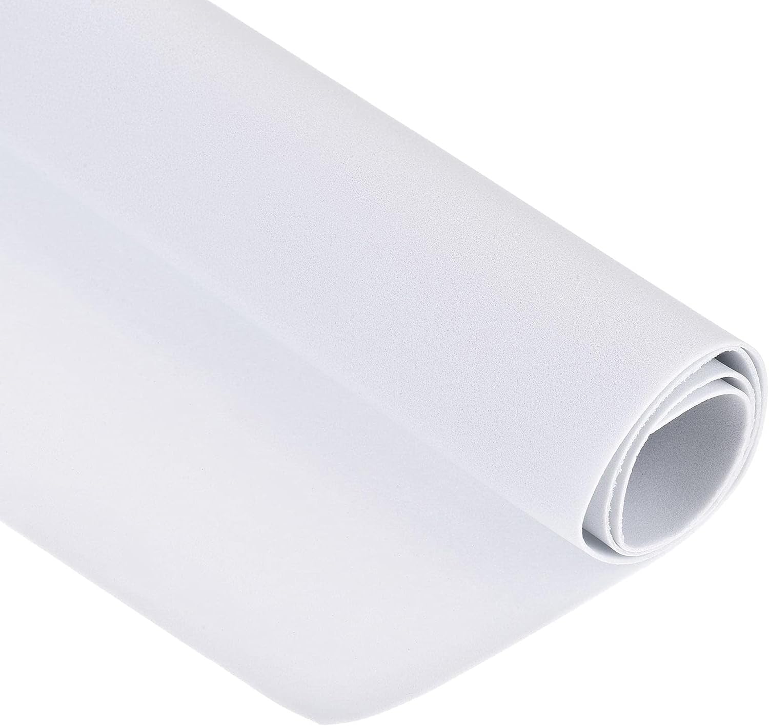 MACHSWON White EVA Foam Sheets 13 x 39 Inch 1mm Thick Sheets Roll for Crafts DIY Projects,Intellectual Building Blocks, 1 pcs