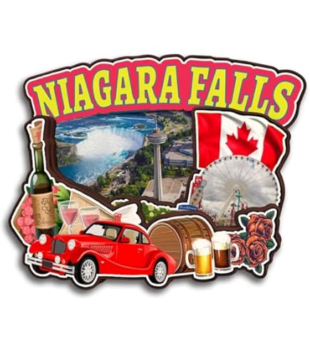 3D Niagara Falls USA Koelkast Magneet Souvenir Cadeau, Huis & Keuken Decoratie Magnetische Sticker Amerika Koelkast Magneet Collectie