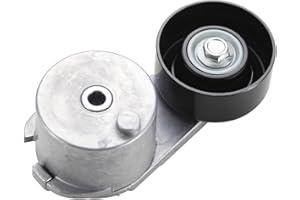binopoly 39371 Drive Belt Tensioner Assembly With Pulley For 15-20 Cadillac Escalade Chevy Cheyenne/Silverado Series Pickup/Suburban/Tahoe GMC Yukon OE# 12626059 12670574 89677