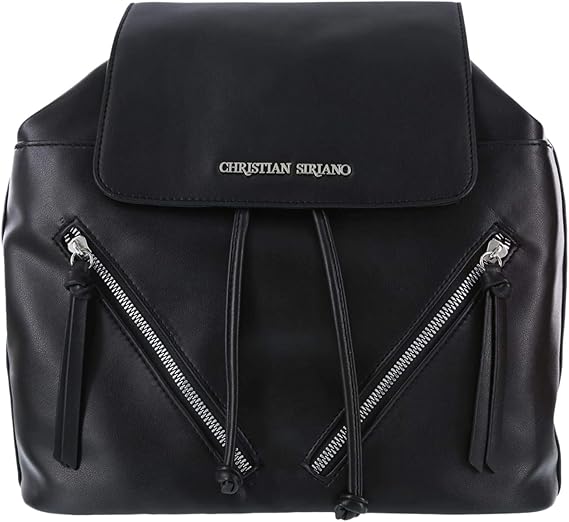 christian siriano black backpack