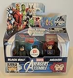 Minimates Marvel Black Bolt & Medusa Inhumans Walgreens Minifigures Series 6