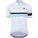 Coconut Ropamo CR Mens Cycling Jersey Short Sleeve Road Bike Shirt with 3+1 Zipper Pockets Breathable Quick Dry
