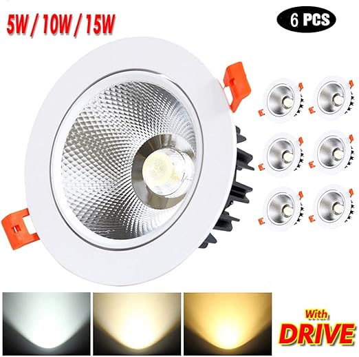 Led Downlight Cob Directional Ceiling Light 350 1425lm Ac85 265v