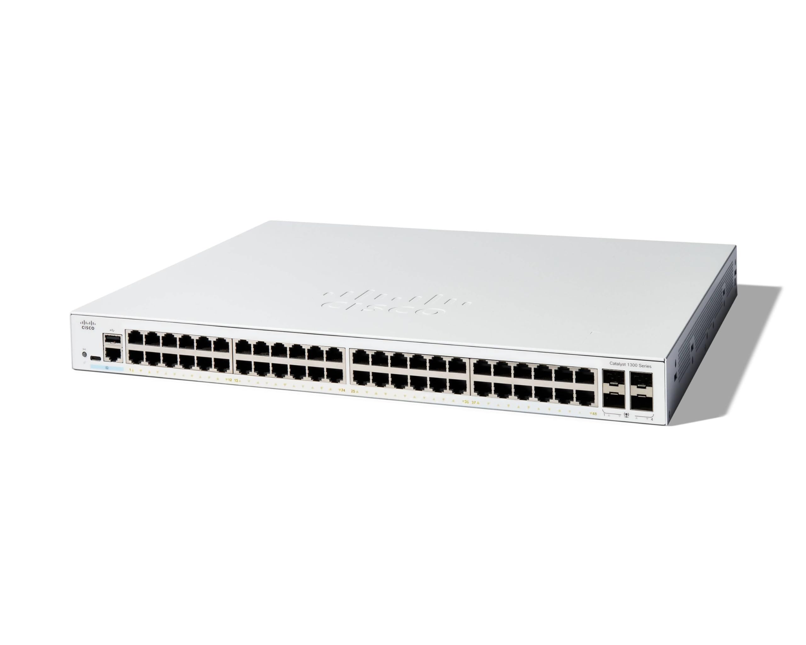 Cisco Catalyst 1300-48T-4G Managed Switch, 48 Port
