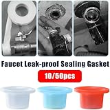 SNXLXUR Leak-Proof Sealing Gasket Silicone Plug for Faucet Triangle Valve view 3