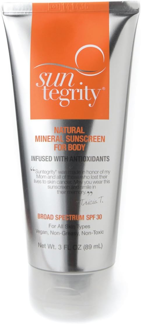 Suntegrity Natural Mineral Sunscreen for Body SPF 30 (3oz) 89ml